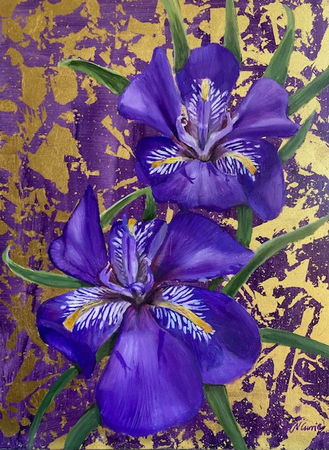New Gold Leaf Painting for May Exhibition