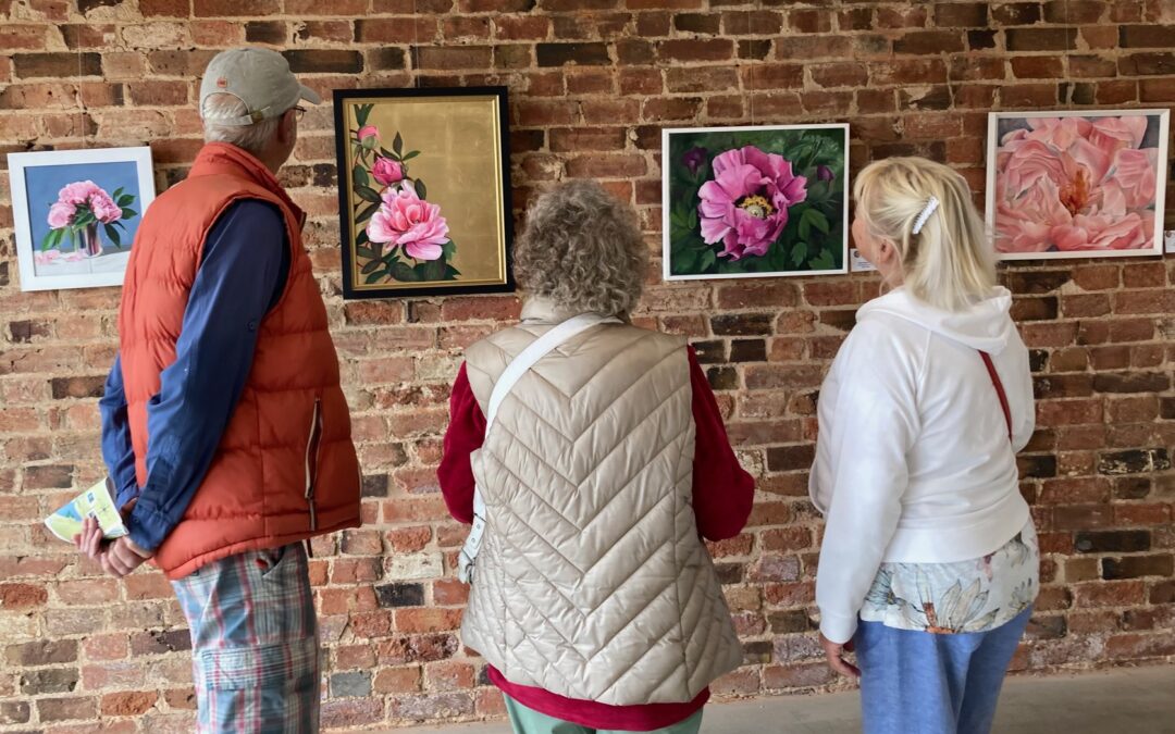 Thank you for coming to my Exhibition at Spetchley Gardens