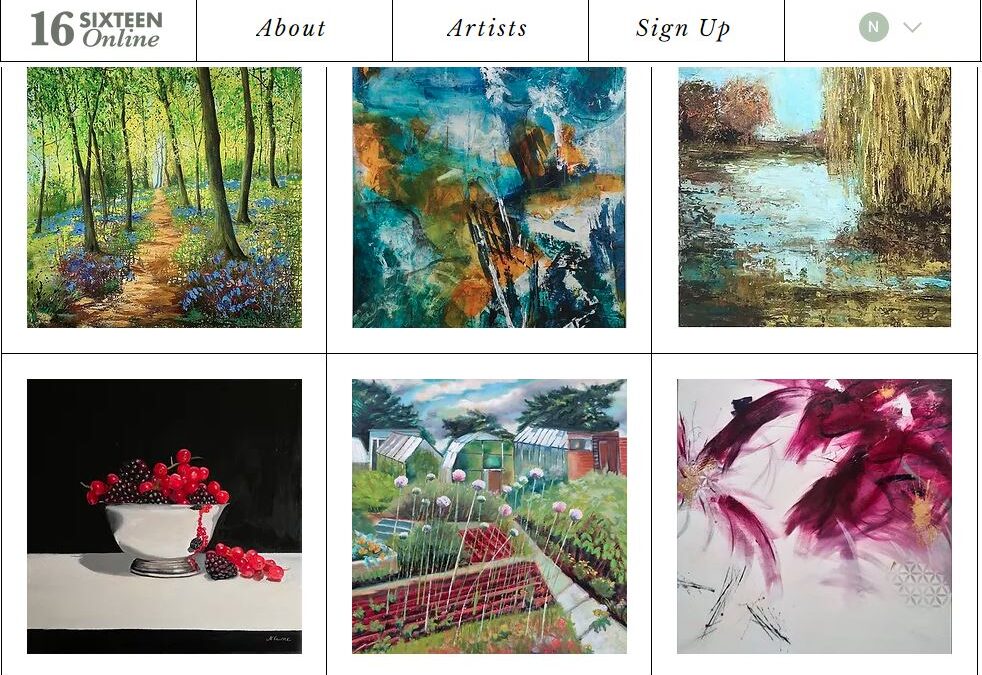 Nicola Currie joins Sixteen Gallery Online