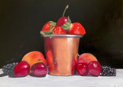Still Life Summer Fruits Painting
