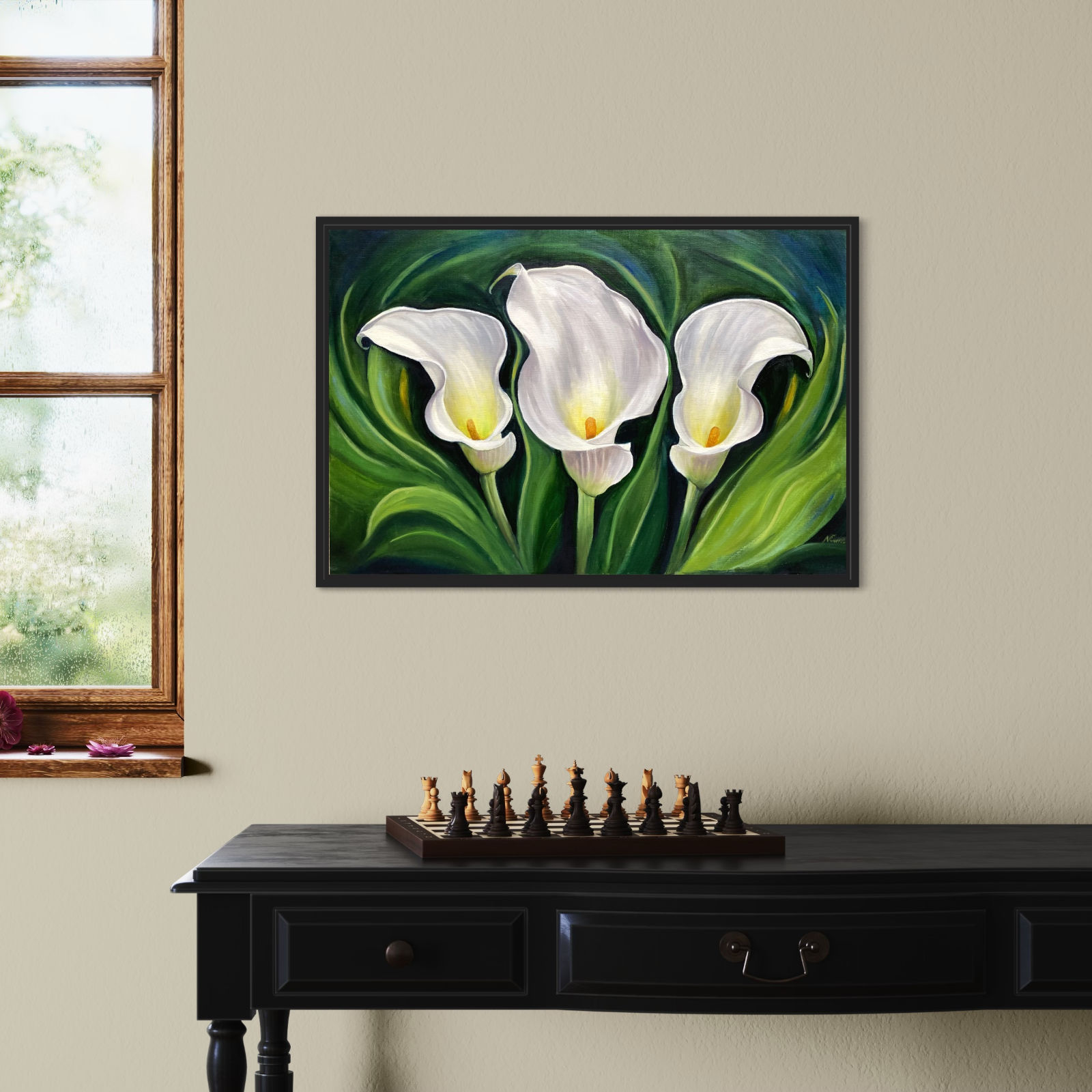 White Calla Lilies