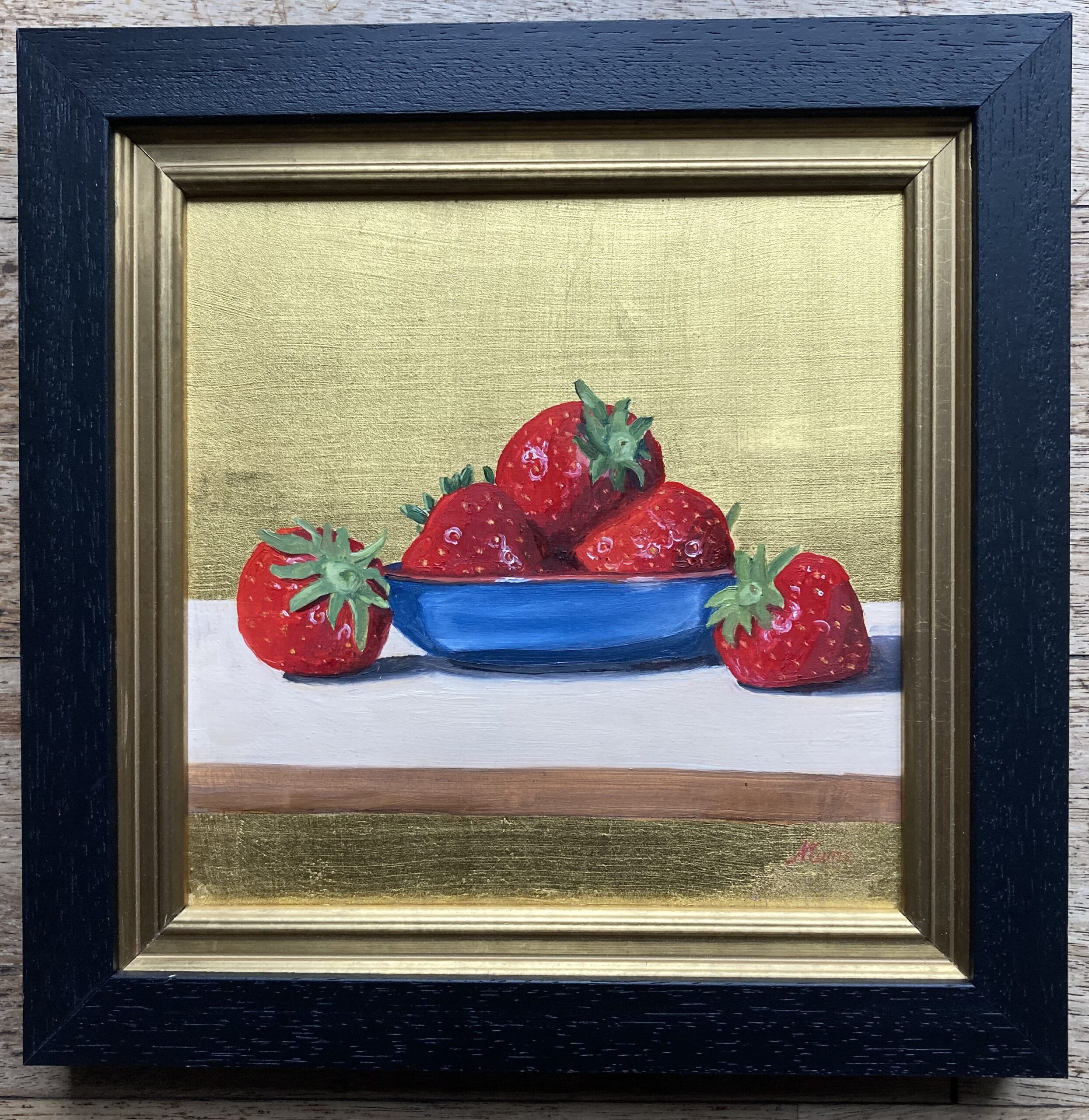 Strawberries on Gold - Image 3